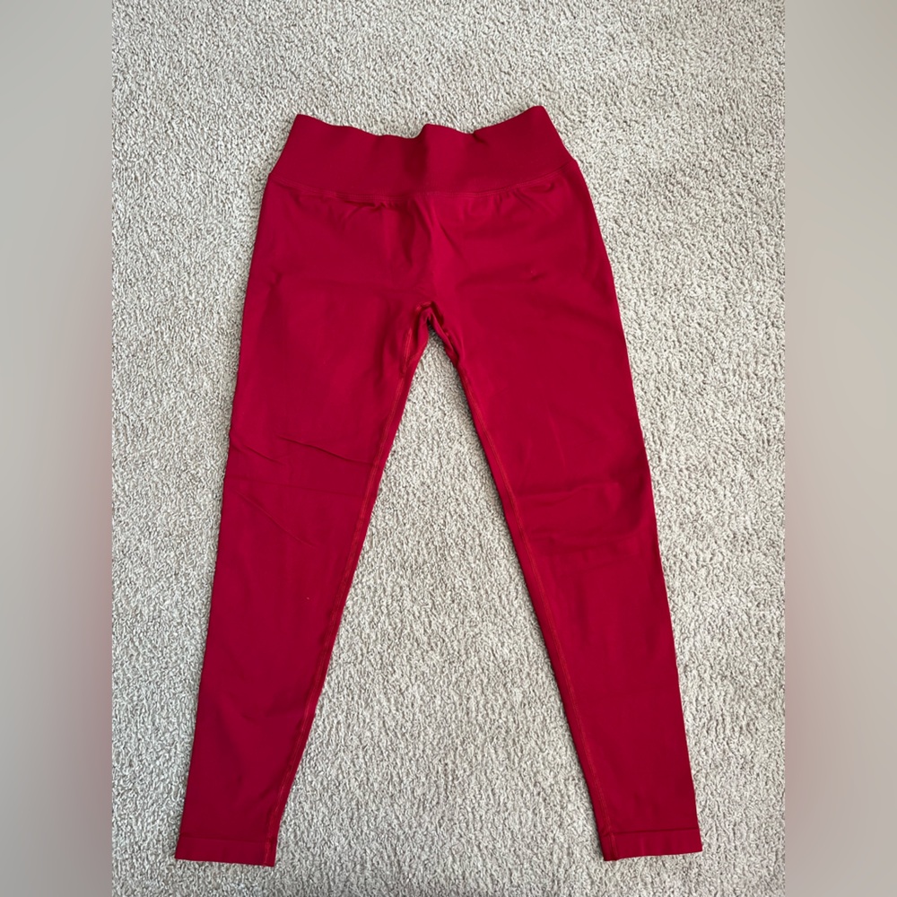 Women's Red Leggings
